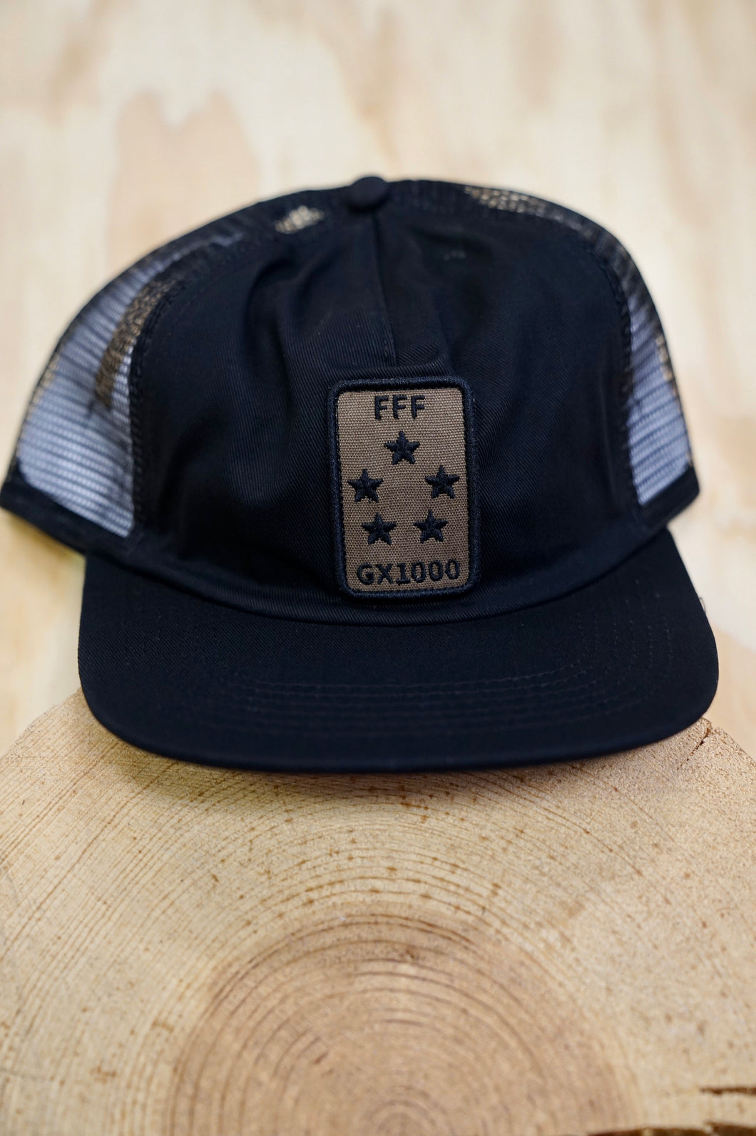 GX1000 5 Star Hat Black